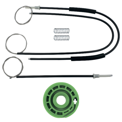 Ремкомплект стеклоподъемника (трос+ролик) BMW 3-series E46 Compact (перед. лев./прав.) 777127