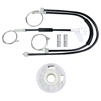 Ремкомплект стеклоподъемника (трос+ролик) Volkswagen Caddy/ Polo Classic (перед. прав.) 777039