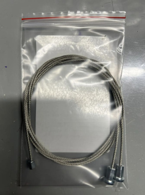 Комплект тросов стеклоподъёмника Mercedes Benz E-Klasse W210 1995-2001 (зад. лев./прав.) 770814