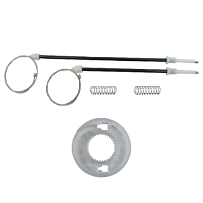 Ремкомплект стеклоподъемника (трос+ролик) Ford Fiesta (перед. лев./прав.) 777284