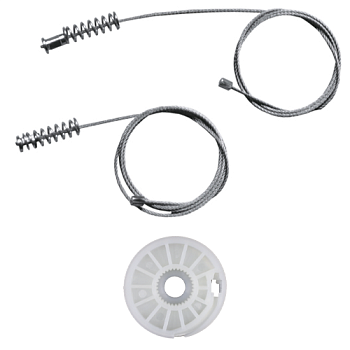 Ремкомплект стеклоподъемника (трос+ролик) Mercedes Benz CLK-Klasse W209 (зад. прав.) 777182