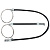 Комплект тросов механического ст-ка Volkswagen Polo/Polo Classic 4 покол. 2001-2009 (зад.) 771978