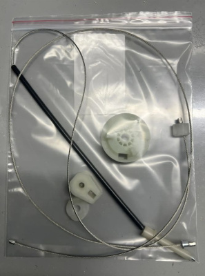 Ремкомплект стеклоподъёмника Peugeot 206CC 1998-2012 Кабриолет (зад. прав. форточка) 771807